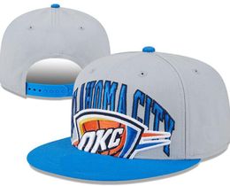 Oklahoma City''Thunder''Ball Caps 2023-24 unisex fashion cotton strapback baseball cap snapback hat men women sun hat embroidery spring summer cap wholesale a