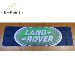 Accessories 130GSM 150D Material Land Rover Car Banner 1.5ft*5ft (45*150cm)Size for Home Flag Indoor Outdoor Decor yhx051