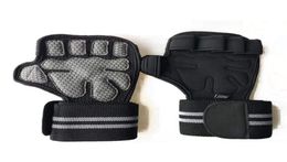 Sports Gloves 1 Pair Of Weight Training Fitness Grip Palm Protection3445068