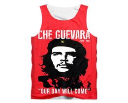 Men039s Tank Tops EU Size 3D Cuban Communism Hero Top Men Summer Sleeveless Shirt Che Guevara Streetwear Casual Funny Vest4398769