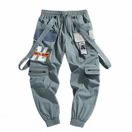 chaifenko 2023 New Hot Jogger Leisure Sports Trousers Men Hip Hop Streetwear Beam Foot Cargo Pants Fi Printing Men Pants G087#