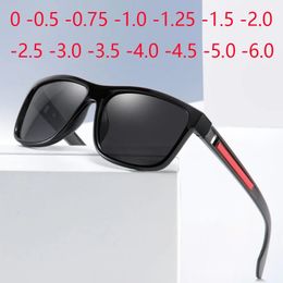 Classic Outdoor Sports Short Sight Sun Glasses Polarised Sunglasses Custom Made Myopia Minus Prescription 05 10 20 To 6 240314