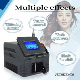 New 2In1 Painless Hair Removal Picosecond Laser Tattoo Pigmentation Removal Machinesuper Light Spot 808Nm Diode Laser Laser Rbeauty Equipment527