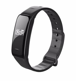 Blood Pressure Monitor Oxygen Metre Heart Rate Band C1 IP67 Waterproof Pedometer Alarm Clock Smart Wristband for Your Health Brace9983098