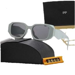 Najlepsze okulary przeciwsłoneczne Polaroid Poleswa Designer damski męskie okulary dla kobiet okulary okulary rama metalowe szklanki przeciwsłoneczne z pudełkiem p2660 15 i 16 dziewczyn