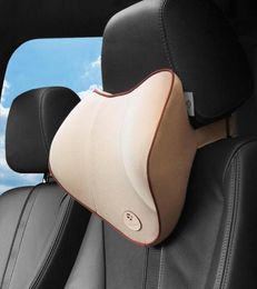 Seat Cushions Car Pillow 3d Memory Cotton Warm Neck Travel Breathable Fashion Comfortable Headrest Backrest Cushion For Office Cha9524094