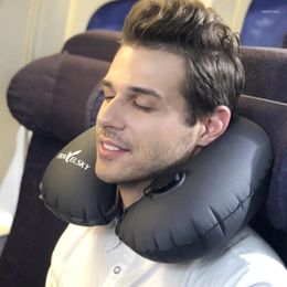 Pillow 2024 Est U-shape Travel For Aeroplane Portable Business Trip Eco-friendly TPU Lightweight Air Inflatable Neck Pillows