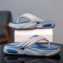 Men Slippers Summer EVA Softsoled Platform Slides Sandals Indoor Outdoor Shoes Walking Beach Flip Flops 240321