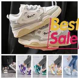 2024 Designer Shoe Lace Up Fashion Platform Sneakers Men Black White light blue Mens Womens Casual Shoes GAI Size 35-45 Dress Shoes comfort UNISEX