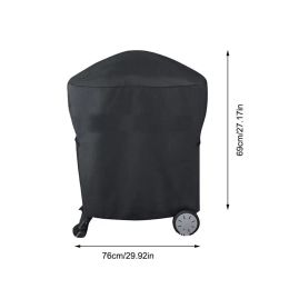 Tools Waterproof Dustproof Storage Barbeque Grill Cover Bbq Rolling Cart Grill Cover For Weber Q1000 Q2000 Series 7113