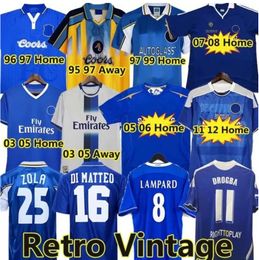 Drogba 2011 Torres Retro Soccer Jerseys Lampard 11 12 13 Final 96 97 99 82 85 87 89 90 Football Shirt vintage Crespo Classic 03 05 06 COLE ZOLA Vialli 07 08