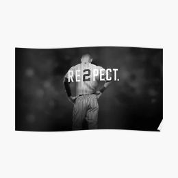 Calligraphy Derek Jeter Poster Wall Decor Painting Room Funny Picture Art Home Print Decoration Modern Mural Vintage No Frame