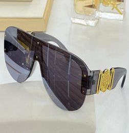 4931 Men Sunglasses New simple line one piece large frame sunglasse suitable for any face shape relaxed fashionable designer sungl7893236