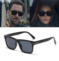 Sunglasses Rectangle Women Tom Sun Glasses Men Shades Retro Square Black Decoration Eyewear UV400 Sunglasses5043276