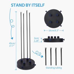 Connectors Stand Misting Cooling System Multipurpose Stand Mister for Outdoor Garden Misting Systems Easy Operation Reusable E2S