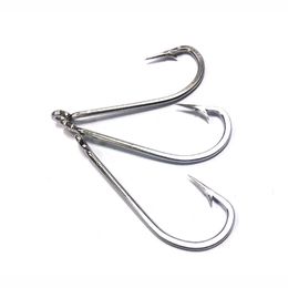 CN04 40 80pcs Mustad Fish Hook Stainless Steel Oshaughnessy Fishing Jigging Hooks For 240313