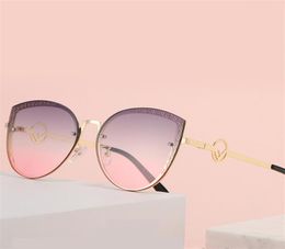 Sunglasses 2022 Style Retro Cat F Designer Women Men Vintage Oversized Pink Sun Glasses Shades UV400 Accessory Eyeglasses6527788