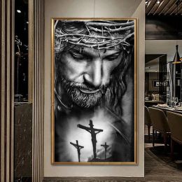 Stitch HUACAN 5D DIY Diamond Painting Jesus Cross Full Round Square Embroidery Religion Sale Mosaic Portrait Creative Hobbies