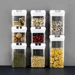 Storage Bottles Kitchen Solutions Capacity Dry Food Dispenser For Flour Rice Cereal Moisture Proof Dust-proof Nut