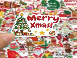 50 PCS Mixed skateboard Stickers Christmas Vibes Gift Guide For Children Car Laptop Fridge Helmet Pad Bicycle Bike Motorcycle PS4 1030938