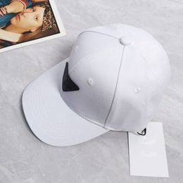 Fashion designer ball Caps hat for men mixed cotton outdoor casual hat geometric solid visor for men and women