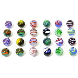 16MM Colourful Rare Handmade Murano Glass Marbles Balls Ornaments Home Vase Bonsai Decor Accessories Game Pinball Toys For Kids 240314