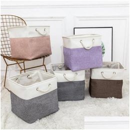 Dog Apparel Toy Basket No Smell Storage Box Baskets For Dogs Clothes Shoes Toys Pet Accessories Drop Delivery Home Garden Supplies Otxah