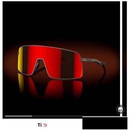 Outdoor Eyewear Ti Oo6013 Cycling Sunglasses Uv400 Polarized Lens Riding Glasses Mtb Bike Goggles For Men Women Aaa Quality With Case Otxcd