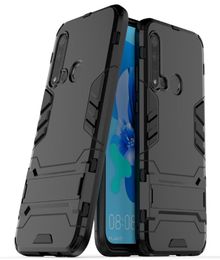 For Huawei P20 Lite 2019 Case Quality Rugged Combo Hybrid Armour Bracket Holster Cover For Huawei P20 Lite 2019 Nova 5i2441439