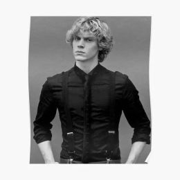 Calligraphy Evan Peters Poster Art Home Painting Funny Wall Picture Decoration Decor Vintage Print Mural Modern Room No Frame
