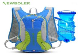 Outdoor Bags 15L Sport Bag Sports Backpack Women Men Hydration Vest Pack For Running Cycling Hiking 400ML2L Water7241537