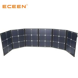 Manufacturer's direct sales of 120W car emergency solar charging panel, outdoor adventure solar phone charger