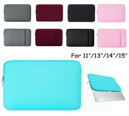 Laptop Sleeve Cases 13 Inch 12quot 15Inch for MacBook Air Pro Retina Display 129quot iPad Soft Case Cover Bag fit Apple Sams3997037