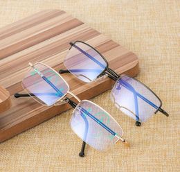 Sunglasses Unisex Progressive Multifocal Reading Glasses Titanium Frame Metal Presbyopia Eyewear Bifocal Anti Blue Light2327273