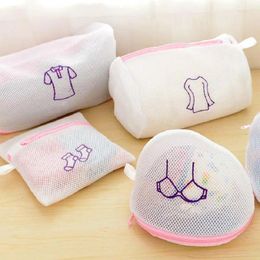 Laundry Bags Versatile Fine Mesh Reusable Dirty Clothes For Embroidered Bra Underwear Durable