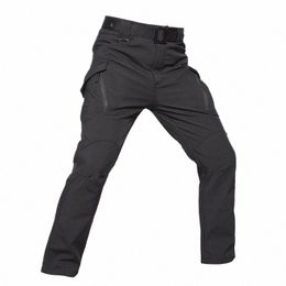 men's IX9 Softshell Thick Fleece Pants Winter Military Tactical Pants Hunt Fleece Cargo Pants Male Waterproof Combat Trousers d5Fq#