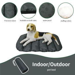 Mats New Picnic Pet Bed Blanket Waterproof Outdoor Dog Mat Foldable Cat Sleeping Pad For Camping Travel Cat Cushion Pet Accessories