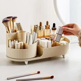 Storage Boxes Makeup Brush Holder Case Cosmetic Box 360 Degree Rotating Desktop For Home Office Organisation Multi