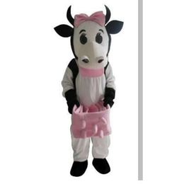 Mascot Costumes Cow Mascotte Fancy Dress Character Carnival Christmas Celebration Mascot Costume