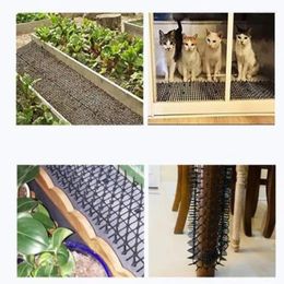 Cat Carriers 1PCS Mats Anti-cat Garden Dogs Repellent Mat Prickle Strips Keep Cats Away Safe