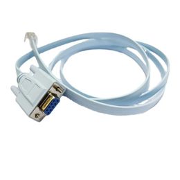 Console Cable RJ45 Ethernet To RS232 DB9 COM Port Serial Female Routers Network Adapter Cable for Cisco Switch RouterRJ45 to DB9 Serial Adapter