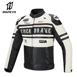 Motorcycle Apparel Jacket Men's And Women's Windproof Outdoor Riding Protective Jackets Built In Gear