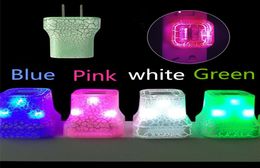 Colourful Night Light Dual USB Wall Charger US Plug 5V 21A Natural fissures LED Quicker Chargers9972506