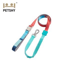 Leashes PETSHY Hands Free Running Dog Lead Leash Adjustable Elasticity Waist Belt for Jogging Walking Running Training Pet Accessories