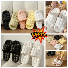 Slippers Home Shoes GAI Slides Bedroom Showers Rooms Warm Plushs Livings Room Soft Wears Cottons Slippers Ventilate Woman Men pink whites