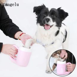 Boxes Pet Cat Dog Foot Clean Cup Simple Manual Cleaning Tool Silicone Washing Brush Paw Washer Comb Bulldog Supplies Pet Accessories