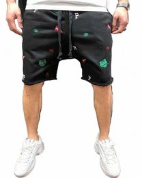 new Spring Summer Men Cargo Shorts Relaxed Fit Breeches Bermuda Casual Short Pants Stick a Skin Social Cargo Short Men z0AV#