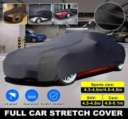 Universal Car Covers Stretch Cloth Special Car Clothing Auto Cover Indoor Dustproof Sunshade AntiUV Protection W2203222184220