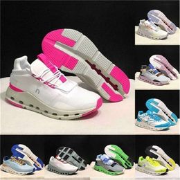 Real running Top Quality shoes Nova Pearl White Women nova Form Shoes Platform Sneakers Dhgate Designer Run Clouds Monster Shoe Trainer