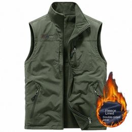 tactical Vest Custom Winter Jackets For Men Photographer Thermal Mountaineering Sleevel Men's Fi Body Wr Fall Luxury 36Lf#